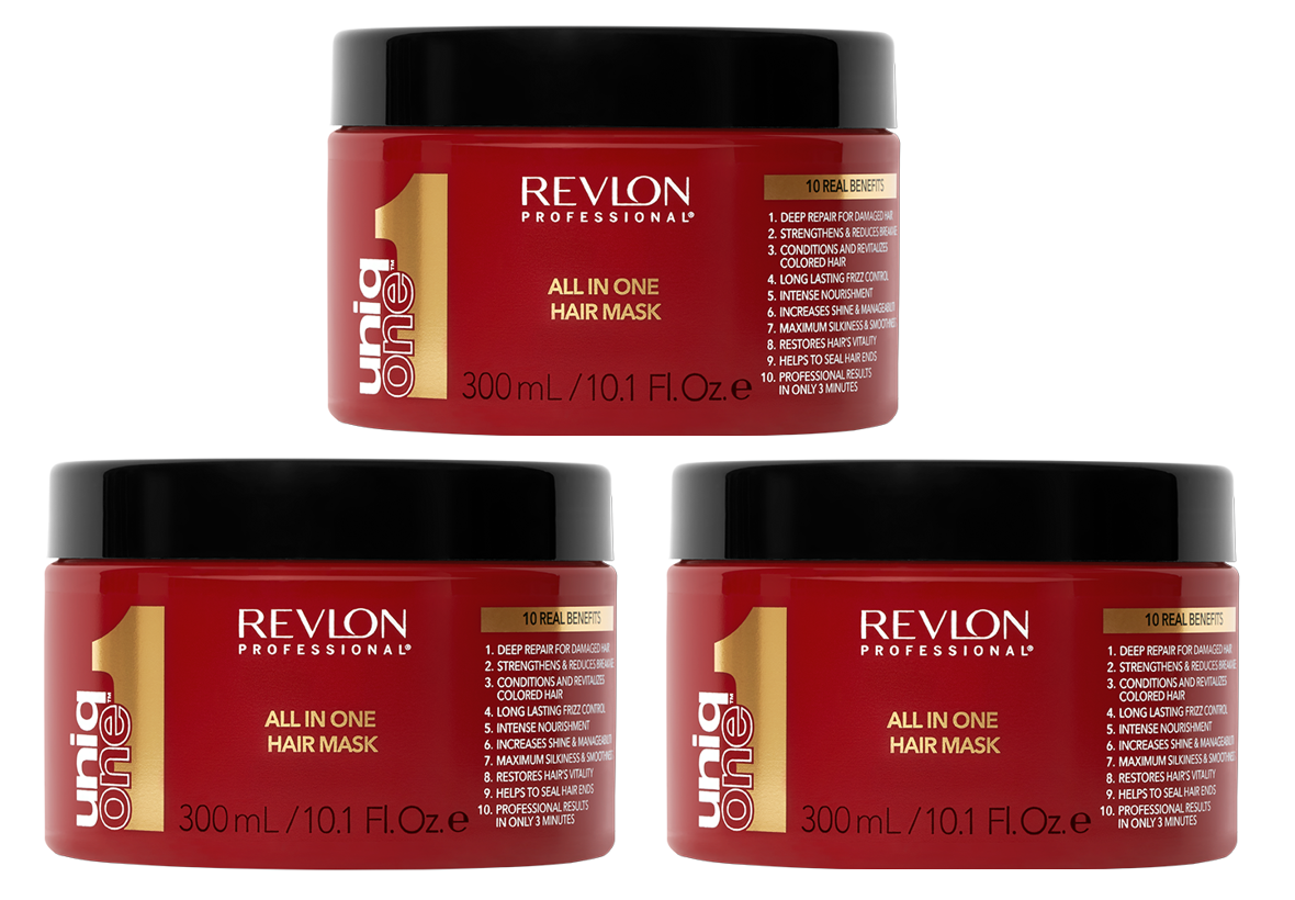 Revlon Uniq One Hair All In One Hair Mask 3x300ml | Fri Frakt över 599kr